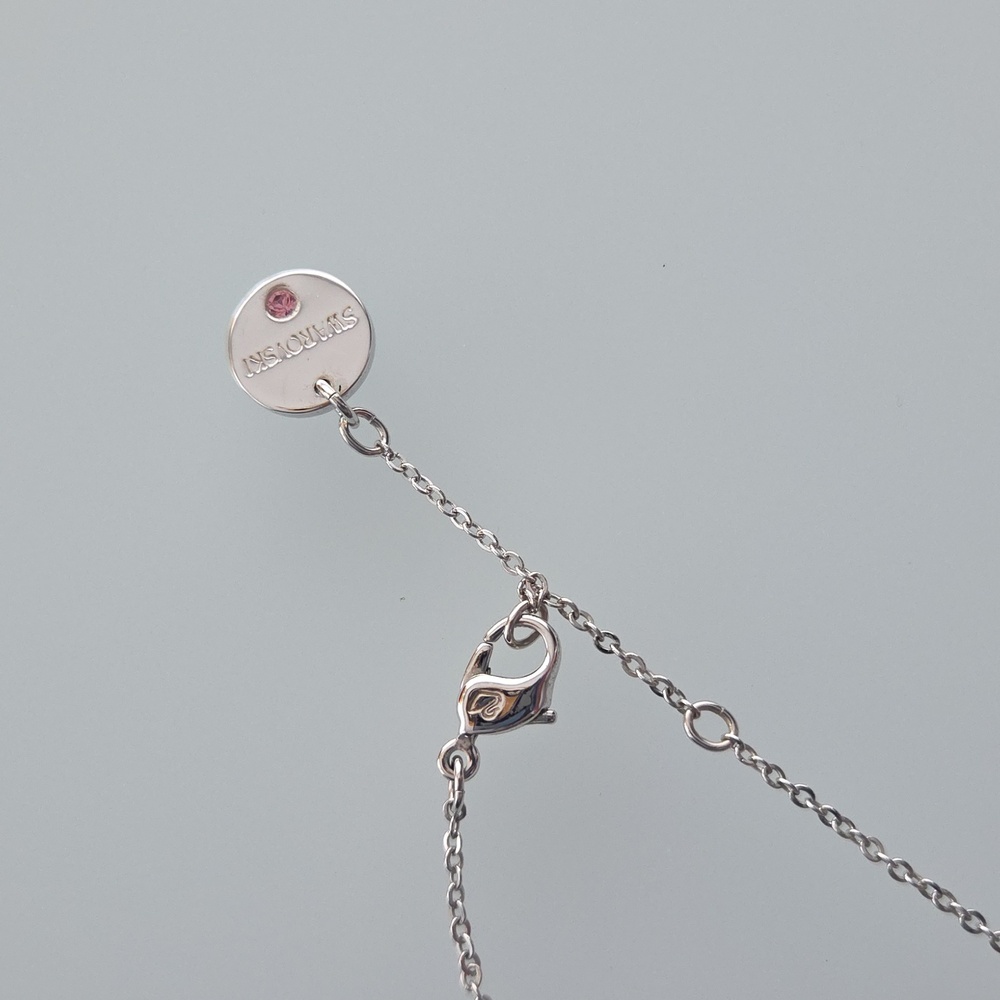 NWB Swarovski X Sanrio Hello Kitty Red and Silver Charm Necklace - Picture 10 of 13